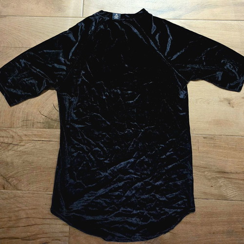 Tony Cooper men's velvet shirt Medium new, black