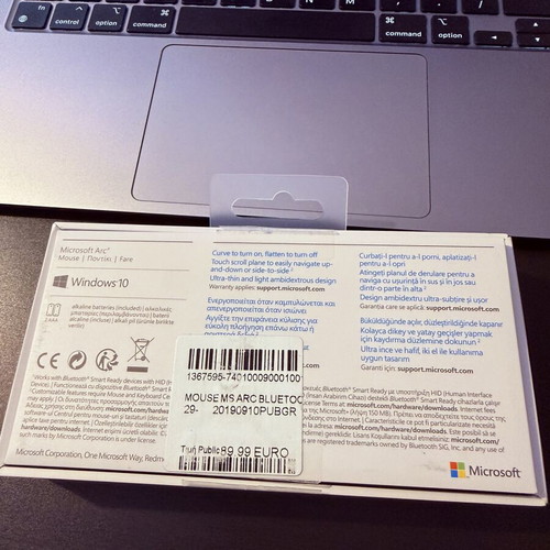 Microsoft Arc Mouse wireless Bluetooth, like new
