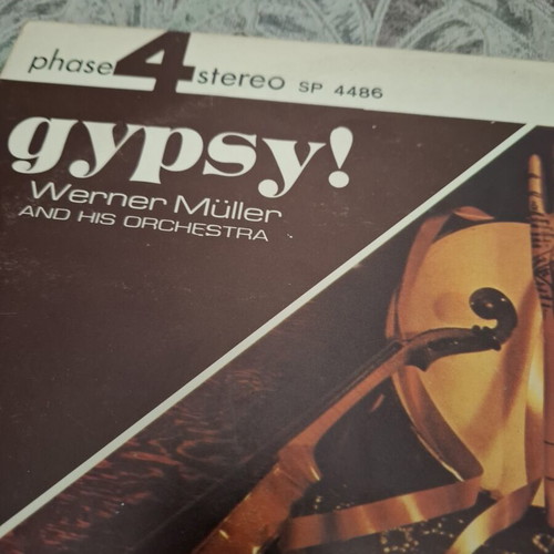 Gypsy Vinyl Record Werner Müller and His Orchestra used