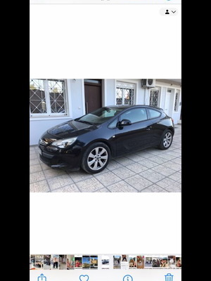 Opel Astra 1390 κυβικά, σαν καινούργιο, μαύρο κουπέ