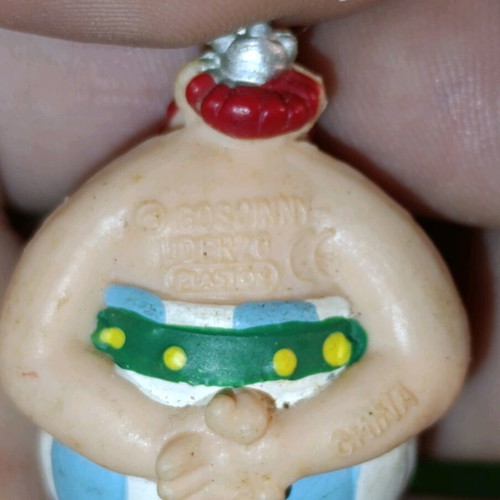 Obelix figure PLASTOY ASTERIX OBELIX PVC vintage 1999 used
