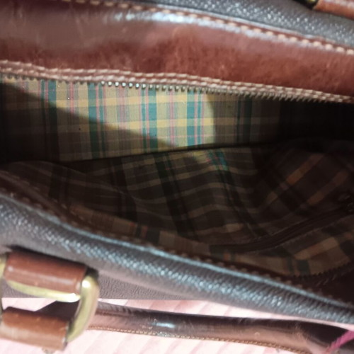 The Bridge leather bag briefcase used