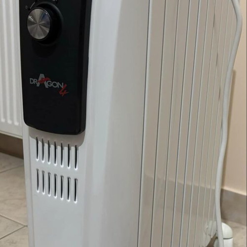 DeLonghi Dragon 4 oil-filled electric radiator like new with 10 fins 2500W