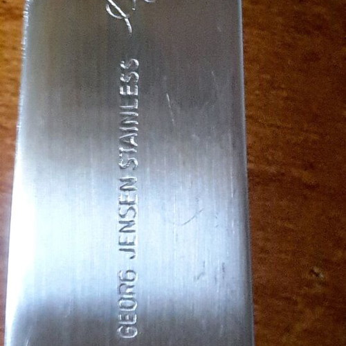 Georg Jensen salad server set like new