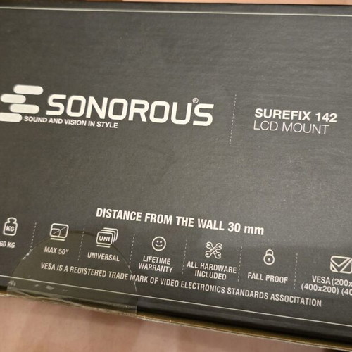Sonorous Surefix 142 TV Wall Mount 26"-50" New