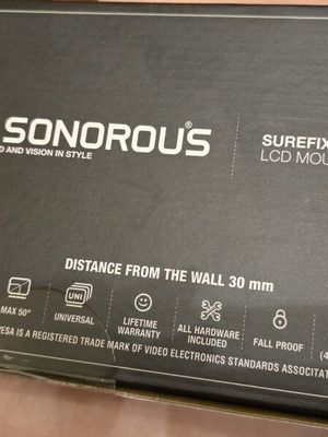 Sonorous Surefix 142 Βάση Τηλεόρασης Τοίχου 26"-50" Καινούργια