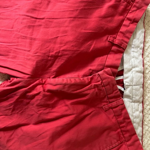 TopMan red slim pants used, size 44 EU