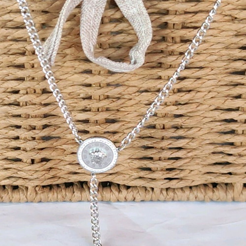 Steel Necklace New Silver