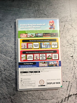 Mario vs Donkey Kong Switch box used