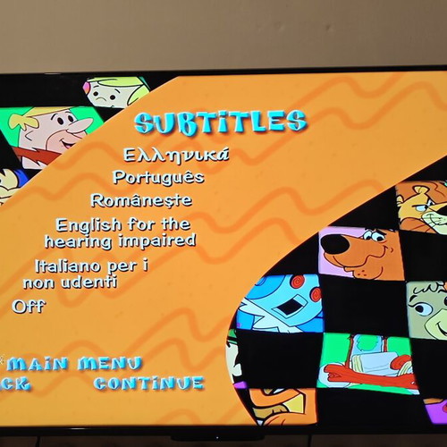 Cartoon Crack-Ups DVD collection with 7 Hanna-Barbera cartoons, used