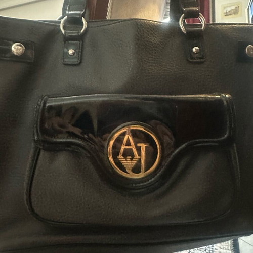 Armani Exchange large bag used, gray