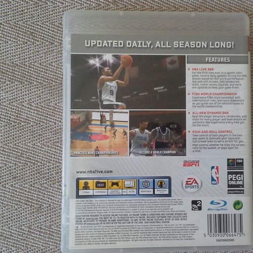 NBA Live 2009 like new