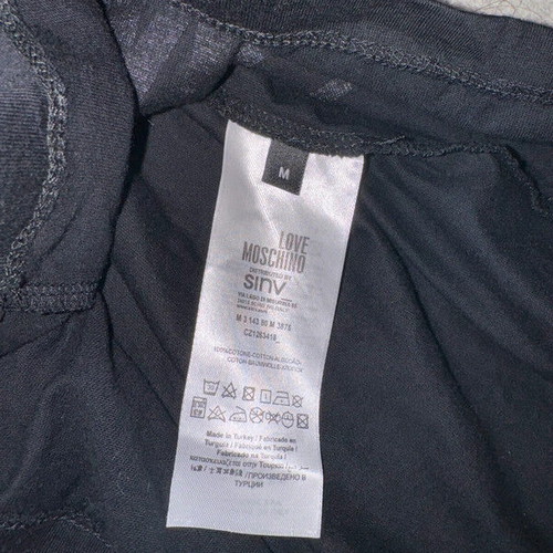 Love Moschino women t-shirt size M like new, black