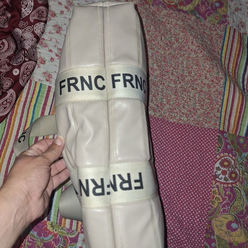 Frnc bag like new, ecru color