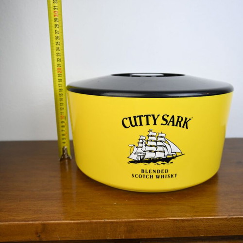 Cutty Sark vintage ice bucket used, large size