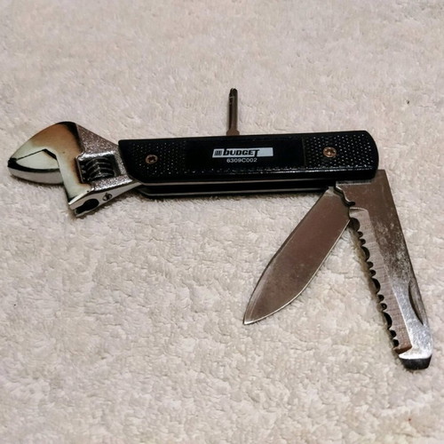 Budget multitool 5 in 1 like new stainless steel