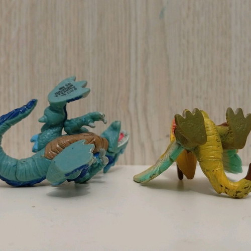 Dinofroz Figures Set Dinosaur Tyrannosaurus T-Rex and Pterodactyl used