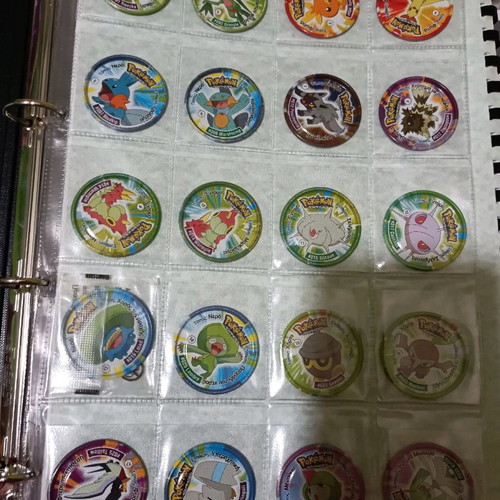 Pokémon metal advance used, collection 1-100 with album and sleeves