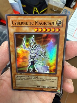 Yu-Gi-Oh Cybernetic Magician Χρυσή ultimate rare σαν καινούργιο
