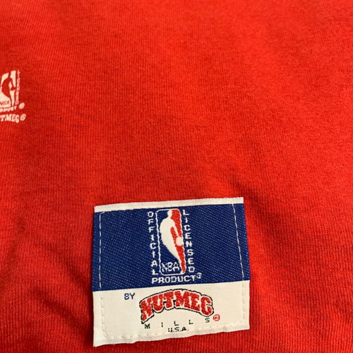 Chicago Bulls NBA T-shirt XL, 1990, made in USA