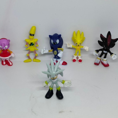 Sonic action figures set like new, collection of 12 characters