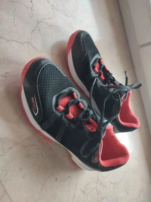 Tecnopro Court 6 W Indoor sneakers size 39 like new, black and pink