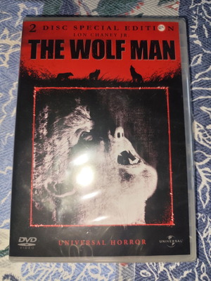 The Wolf Man DVD new, Greek subtitles, thriller horror