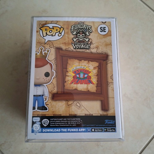 Funko Pop Freddy as Captain Planet like new, Limited 3000pcs Funtastic Voyage