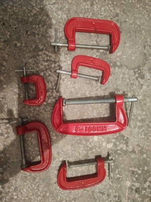 C-Type Clamps like new
