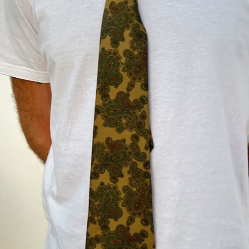 Vintage tie like new, multicolored