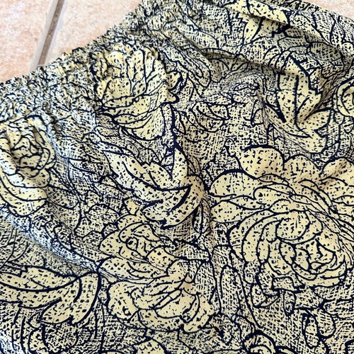Zara wide pants with floral print like new