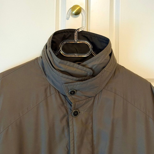 Men's parka jacket vintage khaki brown green XXL used