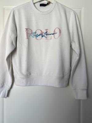 Polo Ralph Lauren white sweatshirt like new, size M