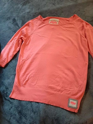 Superdry γυναικεία μπλούζα μεταχειρισμένη, ροζ medium σαν λεπτό πουλοβεράκι