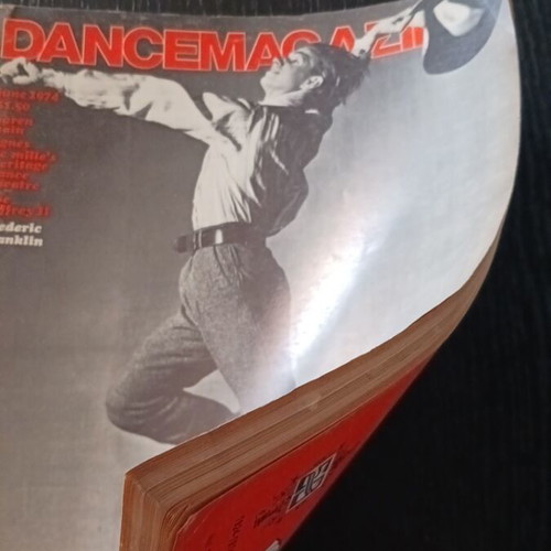 Dance Magazine June 1974 used, good condition