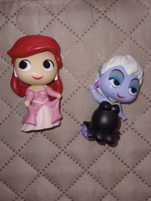 Funko Mystery Minis φιγούρες Ariel και Ursula, σετ 2