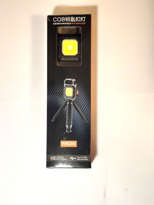 CoB W5130 Επαναφορτιζόμενος LED Φακός με Τρίποδο, Type-C και Μαγνήτη