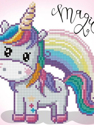 Magic Rainbow Diamond Painting art kit new