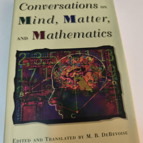 Conversations on Mind Matter and Mathematics βιβλίο μεταχειρισμένο, αγγλικά