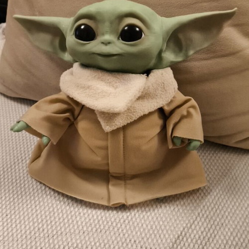 Star Wars Grogu The Child plush figure by Hasbro