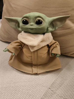 Star Wars Grogu The Child plush figure by Hasbro