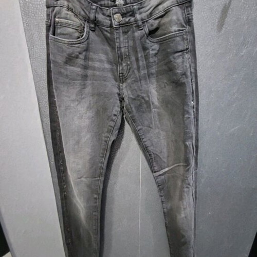 Up2Fashion black jeans with rhinestones like new, size small