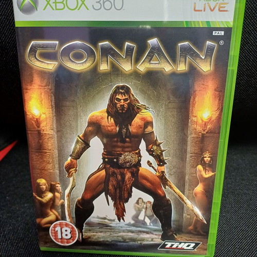 Conan Xbox 360 game like new with manual