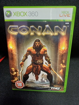Conan Xbox 360 game like new with manual