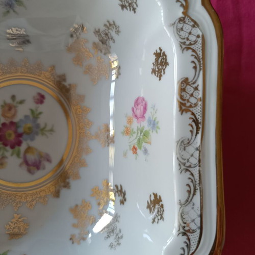 Vintage Hutschenreuther porcelain fruit bowl Bavaria like new