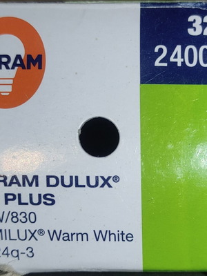 Osram Dulux T/E Plus lamp like new