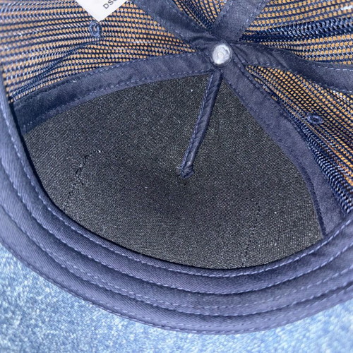 Dsquared2 trucker cap like new, blue denim mesh