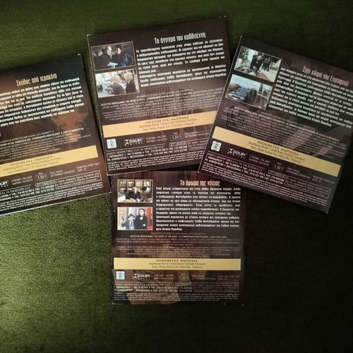 Inspector Montalbano DVD movie pack, 4 action adventure films
