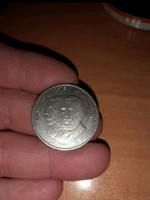 500 Drachmae 2000 Dimitrios Vikelas collectible coin like new