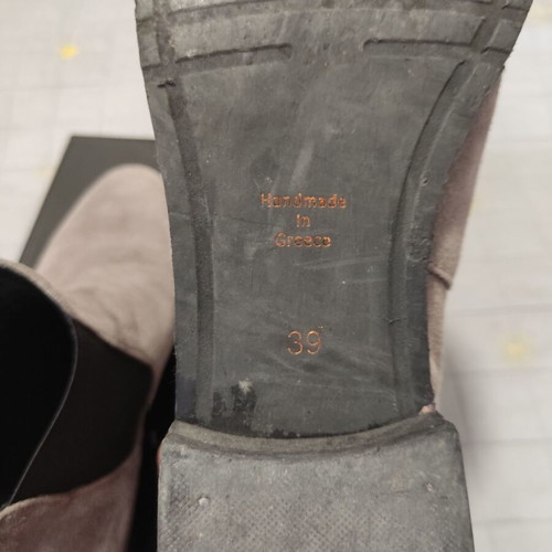 Privee women's low Chelsea boots used, suede, size 38 gray